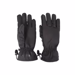 Mountain Warehouse Mens Waterproof Ripstop Gloves - L, Black