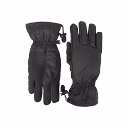 Mountain Warehouse Mens Waterproof Ripstop Gloves - L, Black