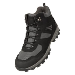 Mountain Warehouse Mens Mcleod Wide Walking Boots - 11 UK, Jet Black