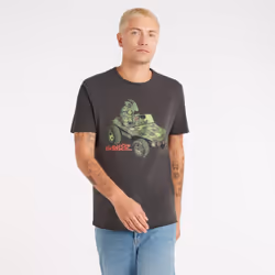 Amplified Unisex Adult Geep Gorillaz T-Shirt - 3XL, Charcoal