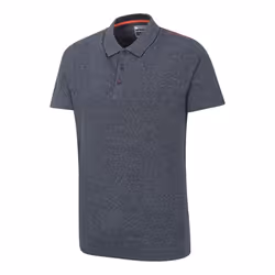 Mountain Warehouse Mens Cordyline Textured Polo Shirt - L, Navy