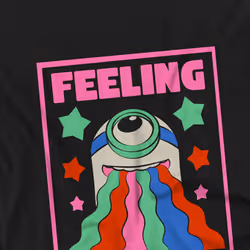 Minions Mens Feeling Strange T-Shirt - XL, Black