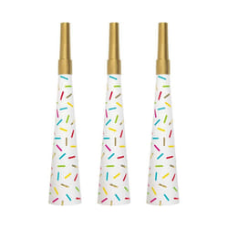 Unique Party Sprinkle Noisemaker (Pack of 4)