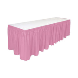 Unique Party Plastic Pastel Table Skirt