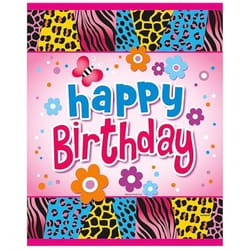 Unique Party Plastic Birthday Party Table Cover