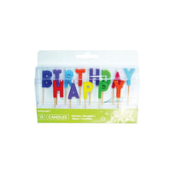 Amscan Happy Birthday Pick Candles (Pack of 13)