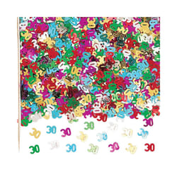 Amscan Metallic Numerical 30th Confetti