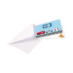 Amscan On The Road Foldover Birthday Invitations (Pack of 8)