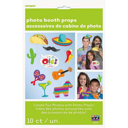 Unique Party Photobooth Props (Pack of 10)