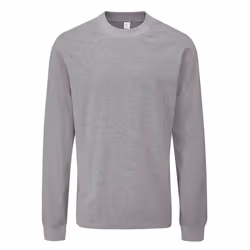 Mantis Unisex Adult Essential Heavy Long-Sleeved T-Shirt - XS, Heather Marl
