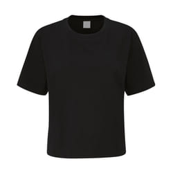 Mantis Womens/Ladies Heavy Crop T-Shirt - XL, Black