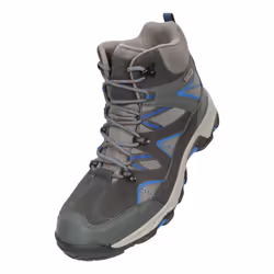 Mountain Warehouse Mens Rapid Suede Hiking Boots - 9 UK, Dark Grey