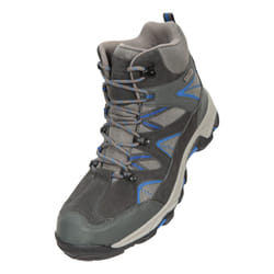 Mountain Warehouse Mens Rapid Suede Hiking Boots - 9 UK, Dark Grey