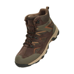 Mountain Warehouse Mens Rapid Suede Hiking Boots - 6 UK, Brown
