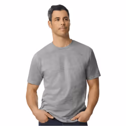 Gildan Unisex Adult Softstyle Midweight T-Shirt - XXL, Sports Grey