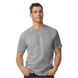 Gildan Unisex Adult Softstyle Midweight T-Shirt - XXL, Sports Grey