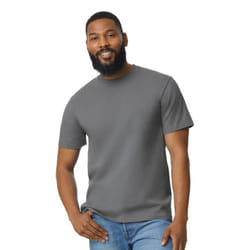 Gildan Unisex Adult Softstyle Heather Midweight T-Shirt - S, Graphite