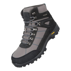 Mountain Warehouse Mens Storm Extreme Suede Waterproof Hiking Boots - 7 UK, Dark Grey