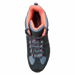 Mountain Warehouse Womens/Ladies Rockies Extreme Suede Walking Boots - 5 UK, Blue