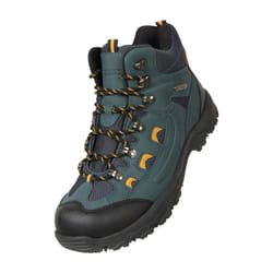 Mountain Warehouse Mens Adventurer Waterproof Hiking Boots - 9.5 UK, Blue