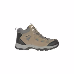 Mountain Warehouse Mens Adventurer Waterproof Hiking Boots - 9 UK, Khaki