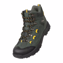 Mountain Warehouse Mens Adventurer Waterproof Hiking Boots - 10.5 UK, Green