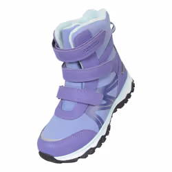 Mountain Warehouse Childrens/Kids Slope Adaptive Softshell Snow Boots - 2 UK, Lavender/Mint