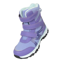 Mountain Warehouse Childrens/Kids Slope Adaptive Softshell Snow Boots - 2 UK, Lavender/Mint