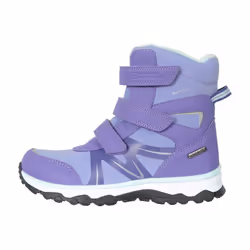 Mountain Warehouse Childrens/Kids Slope Adaptive Softshell Snow Boots - 2 UK, Lavender/Mint