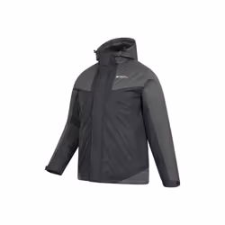 Mountain Warehouse Mens Ski Jacket & Trousers - XL, Black