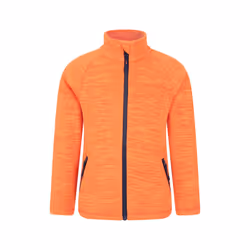 Mountain Warehouse Childrens/Kids Snowdonia II Fleece Jacket - 9-10 Years, Orange