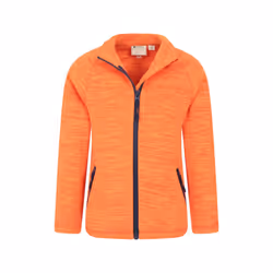 Mountain Warehouse Childrens/Kids Snowdonia II Fleece Jacket - 9-10 Years, Orange