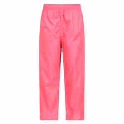 Mountain Warehouse Childrens/Kids Pakka II Waterproof Over Trousers - 3-4 Years, Bright Pink