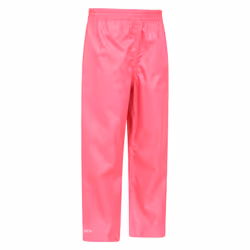 Mountain Warehouse Childrens/Kids Pakka II Waterproof Over Trousers - 3-4 Years, Bright Pink