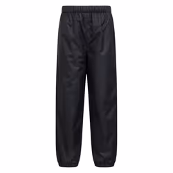 Mountain Warehouse Childrens/Kids Fleece Lined Waterproof Trousers - 5-6 Years, Black