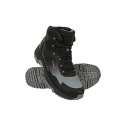 Mountain Warehouse Mens Extreme Spectrum Softshell Waterproof Boots - 10 UK, Grey