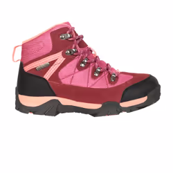 Mountain Warehouse Childrens/Kids Trail Suede Walking Boots - 3 UK, Pink