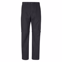 Mountain Warehouse Mens Trek II Convertible Hiking Trousers - 44L, Black