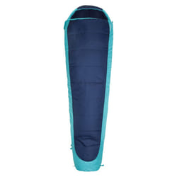 Mountain Warehouse Unisex Adult Microlite 500 Left Zip Midseason Mummy Sleeping Bag - One Size, Blue