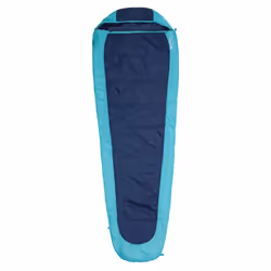 Mountain Warehouse Unisex Adult Microlite 500 Left Zip Midseason Mummy Sleeping Bag - One Size, Blue