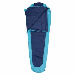 Mountain Warehouse Unisex Adult Microlite 500 Left Zip Midseason Mummy Sleeping Bag - One Size, Blue