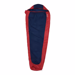 Mountain Warehouse Unisex Adult Microlite 500 Left Zip Midseason Mummy Sleeping Bag - One Size, Navy