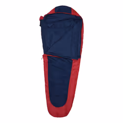Mountain Warehouse Unisex Adult Microlite 500 Left Zip Midseason Mummy Sleeping Bag - One Size, Navy
