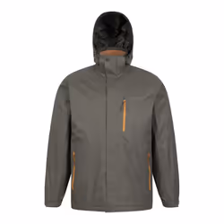 Mountain Warehouse Mens Bracken Extreme 3 in 1 Waterproof Jacket - XS, Green