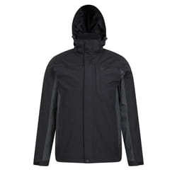 Mountain Warehouse Mens Thunderstorm 3 in 1 Waterproof Jacket - L, Grey