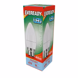 Eveready B22 LED Candle Bulb - 4w, Daylight