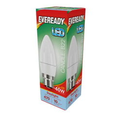 Eveready B22 LED Candle Bulb - 4w, Daylight