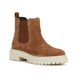 Geox Womens/Ladies Iridea Suede Ankle Boots - 8 UK, Brown