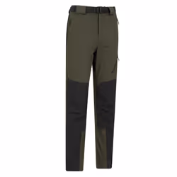 Mountain Warehouse Mens Forest Water Resistant Hiking Trousers - 36R, Green