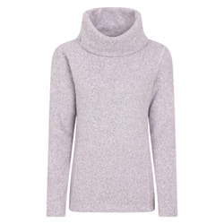 Mountain Warehouse Womens/Ladies Cowl Neck Fleece Top - 8 UK, Lilac
